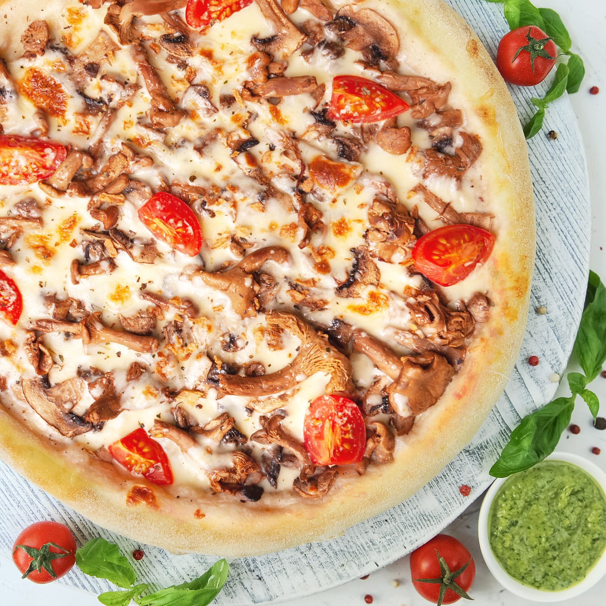 грибная пицца рецепт с шампиньонами в домашних условиях духовке фото 65
