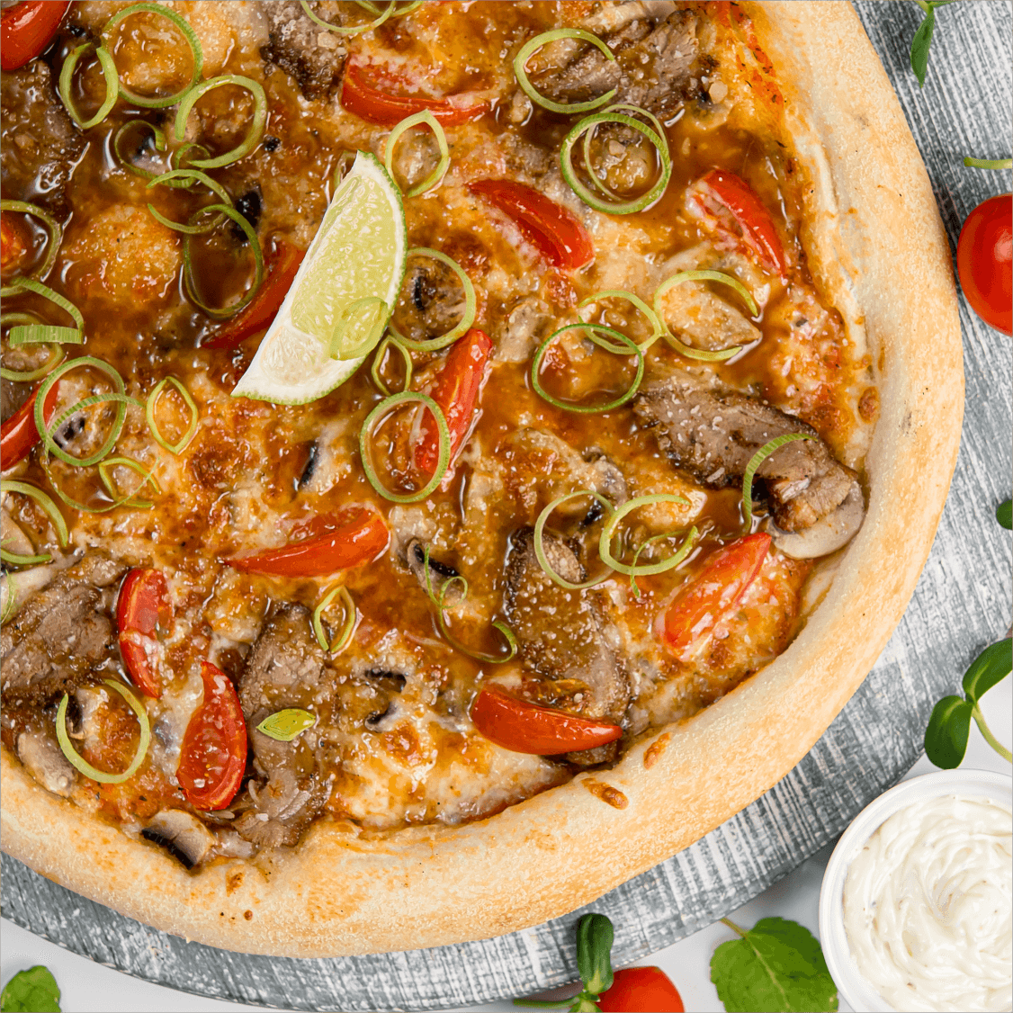 Піца з качкою ДжекДеніелс